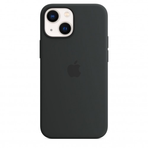 Чохол iPhone 13 Mini Silicone Case Full /black/