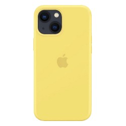 Чохол iPhone 13 Mini Silicone Case Full /canary yellow/
