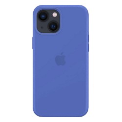 Чохол iPhone 13 Mini Silicone Case Full /capri blue/