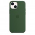 Чохол iPhone 13 Mini Silicone Case Full /green/