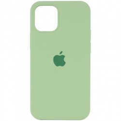 Чохол iPhone 13 Mini Silicone Case Full /mint gam/