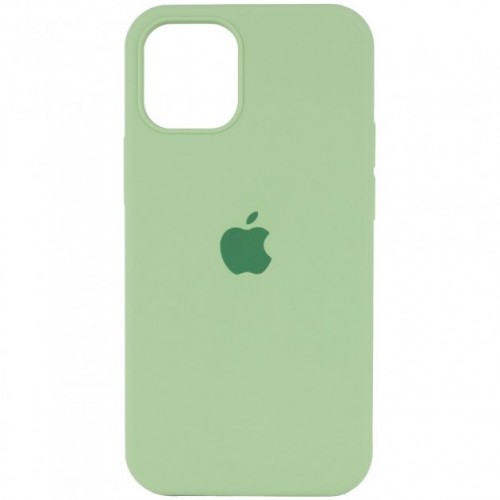 Чохол iPhone 13 Mini Silicone Case Full /mint gam/