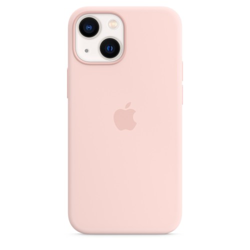 Чохол iPhone 13 Mini Silicone Case Full /pink/