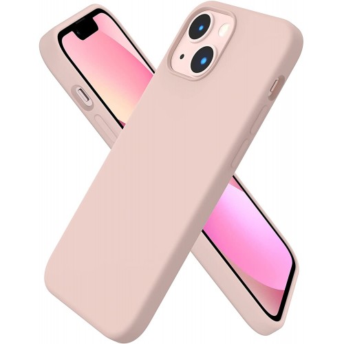 Чохол iPhone 13 Mini Silicone Case Full /pink sand/