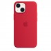 Чохол iPhone 13 Mini Silicone Case Full /red/