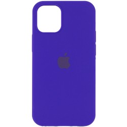Чохол iPhone 13 Mini Silicone Case Full /ultra violet/