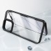 Чохол iPhone 13 Pro Baseus Crystal Case /black/