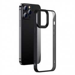 Чохол iPhone 13 Pro Max Baseus Crystal Case /black/