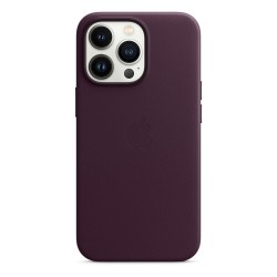 Чохол iPhone 13 Pro Max Leather Case with MagSafe /dark cherry/