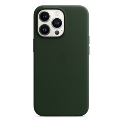 Чохол iPhone 13 Pro Max Leather Case with MagSafe /sequoia green/