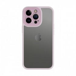 Чохол iPhone 13 Pro Max Rock Guard matte Full Camera /pink/