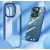 Чохол iPhone 13 Pro Max Rock Guard Series Clear /blue/