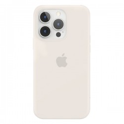 Чохол iPhone 13 Pro Max  Silicone Case Full /antique white/