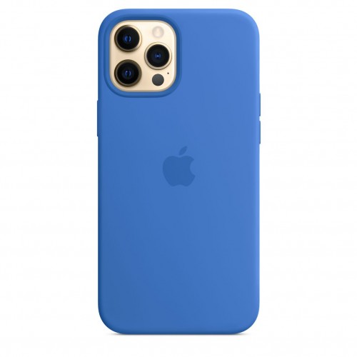 Чохол iPhone 13 Pro Max  Silicone Case Full /capri blue/