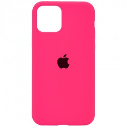 Чохол iPhone 13 Pro Max  Silicone Case Full /electric pink/