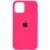 Чохол iPhone 13 Pro Max  Silicone Case Full /electric pink/