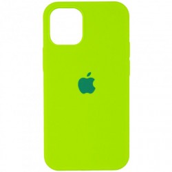 Чохол iPhone 13 Pro Max  Silicone Case Full /juicy green/
