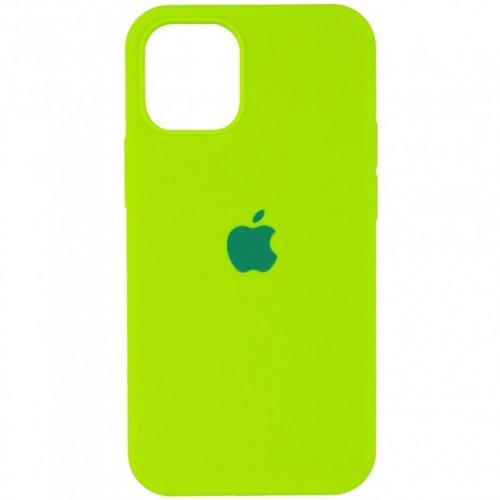 Чохол iPhone 13 Pro Max  Silicone Case Full /juicy green/