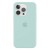 Чохол iPhone 13 Pro Max  Silicone Case Full /marine green/
