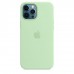 Чохол iPhone 13 Pro Max  Silicone Case Full /pistachio/