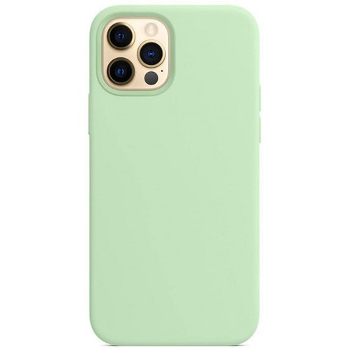 Чохол iPhone 13 Pro Max  Silicone Case Full /pistachio/