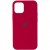 Чохол iPhone 13 Pro Max  Silicone Case Full /rose red/