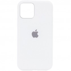 Чохол iPhone 13 Pro Max  Silicone Case Full /white/