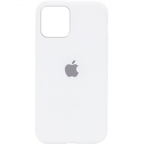 Чохол iPhone 13 Pro Max  Silicone Case Full /white/