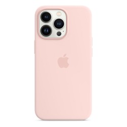 Чохол iPhone 13 Pro Max Silicone Case with MagSafe /chalk pink/