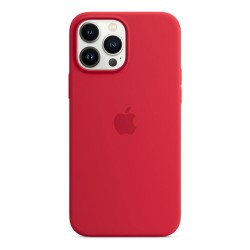 Чохол iPhone 13 Pro Max Silicone Case with MagSafe (product) /red/