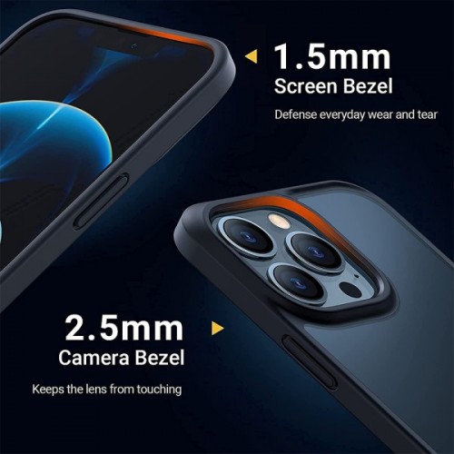 Чохол iPhone 13 Pro Rock Guard Series Clear /black/