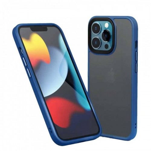 Чохол iPhone 13 Pro Rock Guard Series matte /blue/