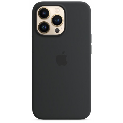 Чохол iPhone 13 Pro Silicone Case Full /black/