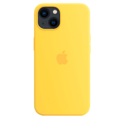 Чохол iPhone 13 Pro Silicone Case Full /canary yellow/