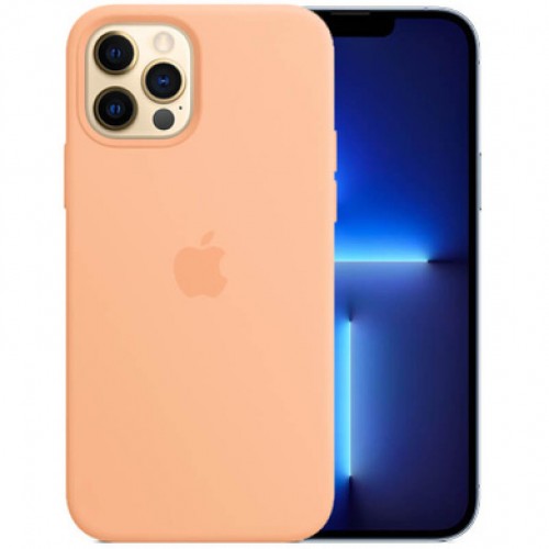 Чохол iPhone 13 Pro Silicone Case Full /cantaloupe/