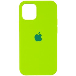 Чохол iPhone 13 Pro Silicone Case Full /juicy green/