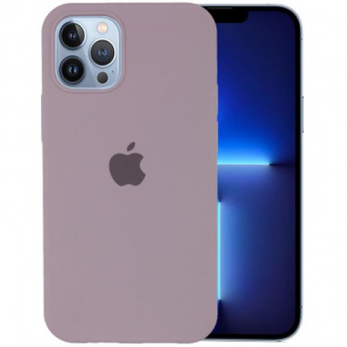 Чохол iPhone 13 Pro Silicone Case Full /lavender/
