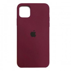 Чохол iPhone 13 Pro Silicone Case Full /marsala/
