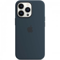 Чохол iPhone 13 Pro Silicone Case with MagSafe /abyss blue/