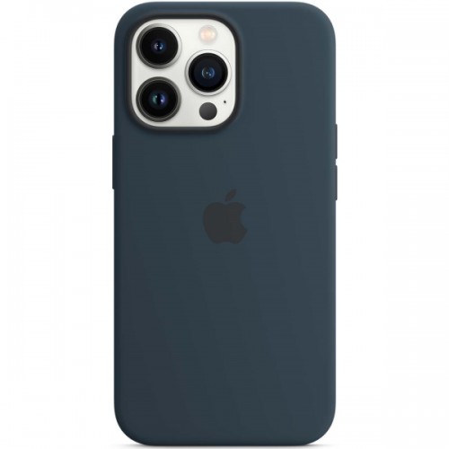 Чохол iPhone 13 Pro Silicone Case with MagSafe /abyss blue/
