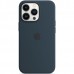 Чохол iPhone 13 Pro Silicone Case with MagSafe /abyss blue/