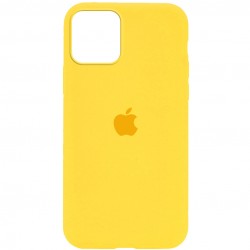 Чохол iPhone 13 Silicone Case Full /canary yellow/