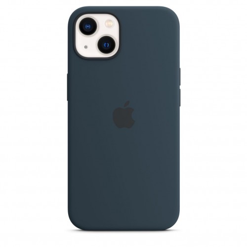 Чохол iPhone 13 Silicone Case Full /midnight  blue/