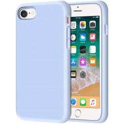 Чохол iPhone 8/7 Silicone Case Full /sky blue/