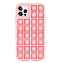 Чохол iPhone X/XS Silicone Pop it /pink/