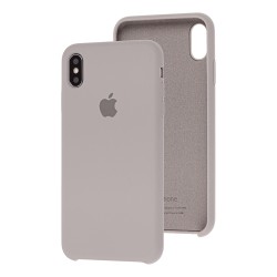 Чохол iPhone XS Max Silicone Case Full /pebble/