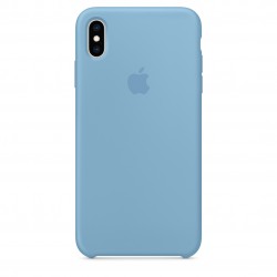 Чохол iPhone XS Max Silicone Case Full /sky blue/