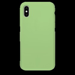 Чохол iPhone XS Silicone Case Full /pistachio/