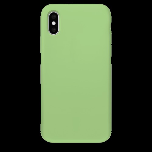 Чохол iPhone XS Silicone Case Full /pistachio/