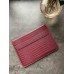 Папка конверт для MacBook Leather crocodile 13'' /red/